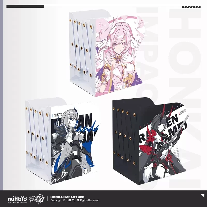 Игра HONKAI IMPACT 3/miHoYo VALKYRIES складной металлический книжный конец аниме Рита Элисия