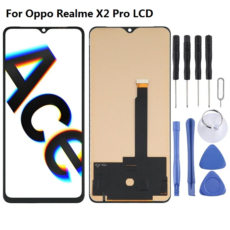 

ЖК-дисплей 100% дюймов TFT для Oppo Realme X2 Pro с сенсорным экраном и дигитайзером