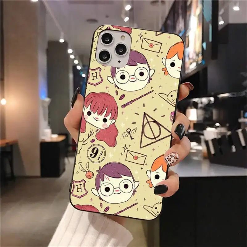Чехол для телефона iphone 13 12 11 Pro Mini XS Max 8 7 Plus X SE 2020 XR чехол с мультяшным рисунком