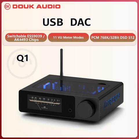 Douk Audio DAC-Q1 ЦАП Bluetooth  DSD512