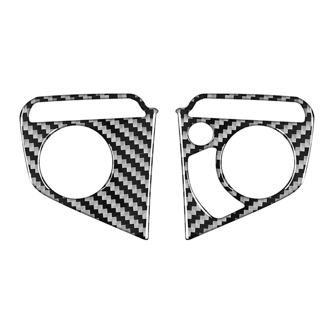 Car Steering Wheel Cover Trim Carbon Fiber for Honda CRV 2016 2017 2018 2019 2020 2021 Accessories | Interior Mouldings