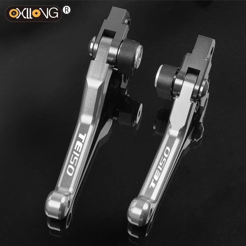 CNC ручной тормоз TE150 Мотоцикл Грязевой велосипед Мотокросс велосипед Грязевой велосипед Поворотный тормозной сцепитель ДЛЯ HUSQVARNA 2017 2018 на.