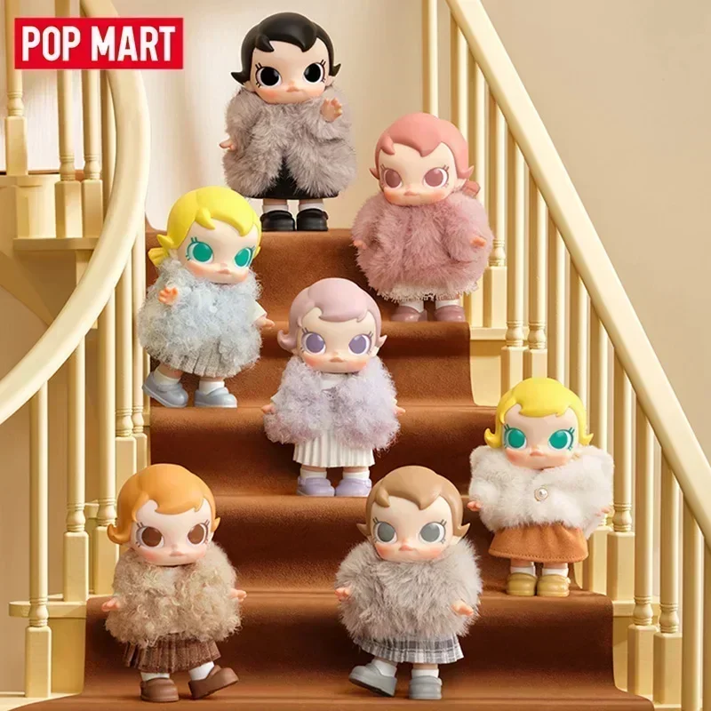 Фото POP MART Molly Winter Fit Check Серия: Коллекционные фигурки-сюрпризы (Blind Box) — Милая модель, подарок на день рождения №3