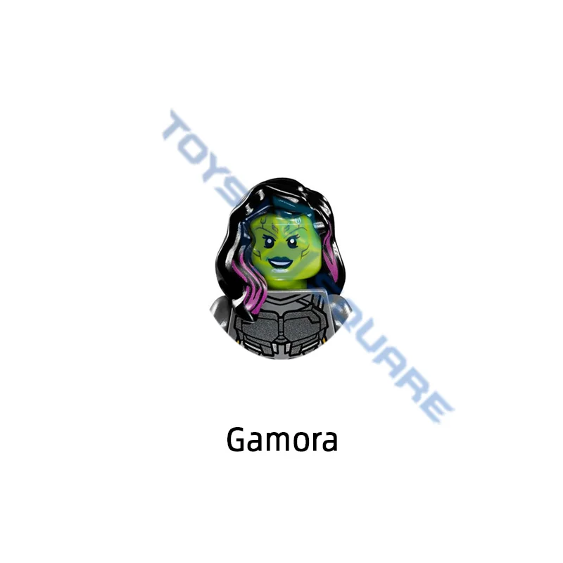 Конструктор The енот-ракета Star-Lord Gamora Mantis Drax модель Разрушителя небула Yondu игрушки