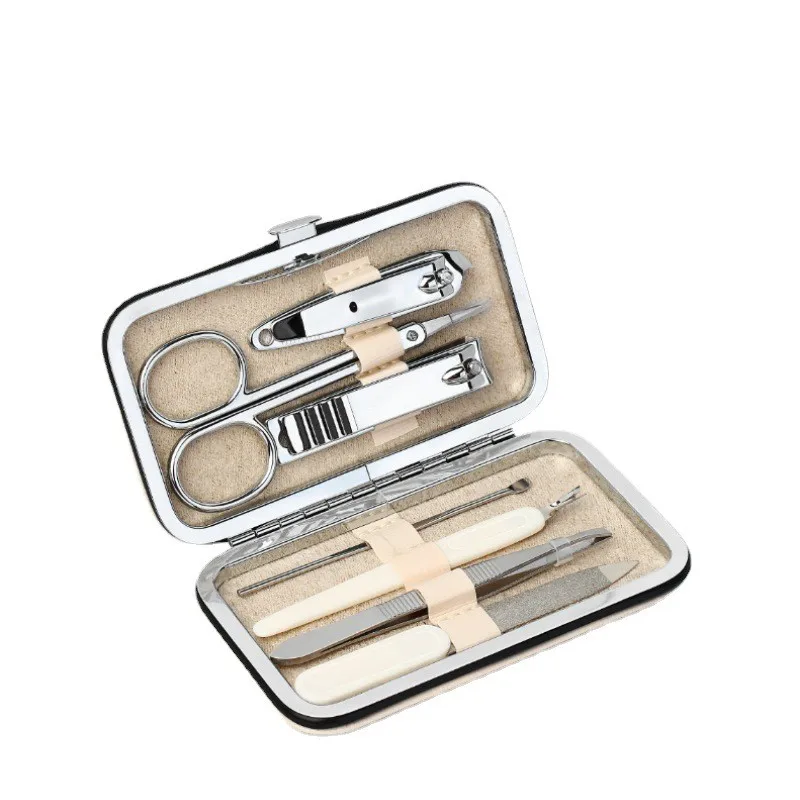 Nail clippers 7 piece beauty tools Beauty set Stainless steel nail clippers Nail clippers set nail clippers set