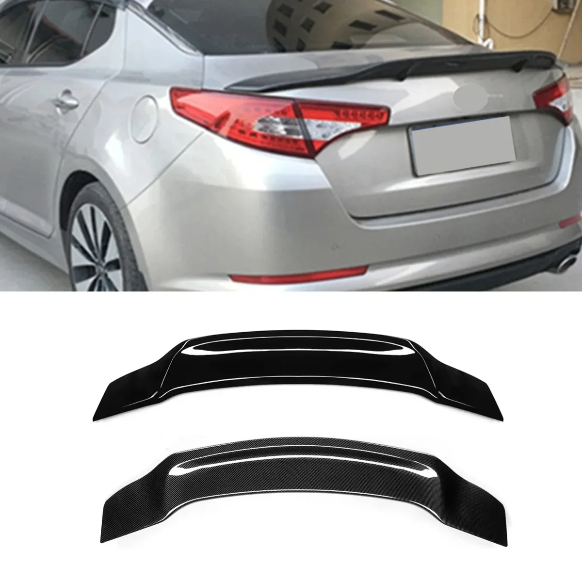 Для Kia K5 2011-2013 задний спойлер багажника комплект кузова автомобильные аксессуары