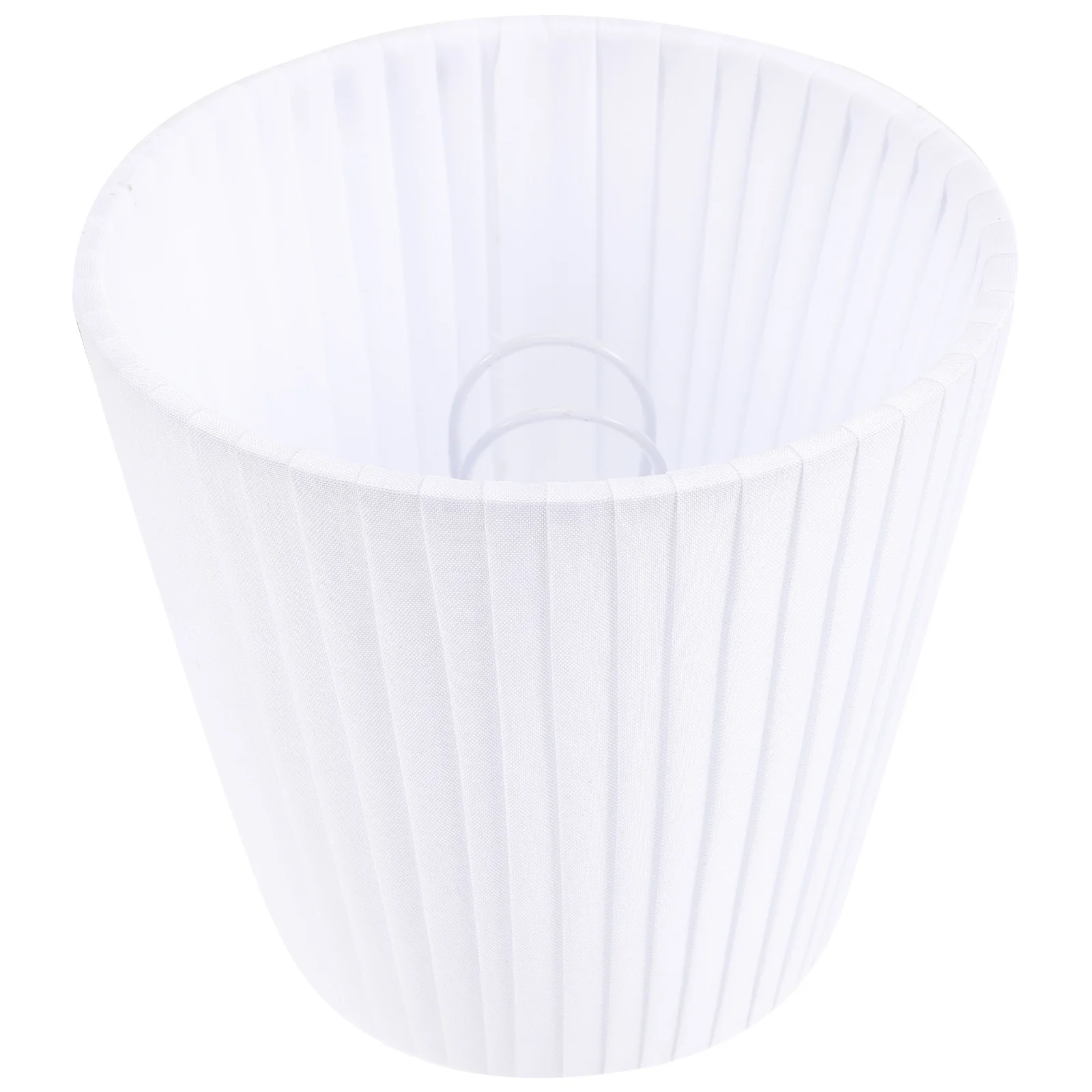 

Clip On Lampshade Table Lamp Cover Fabric Lamp Shade No Dazzling Drum Lampshade
