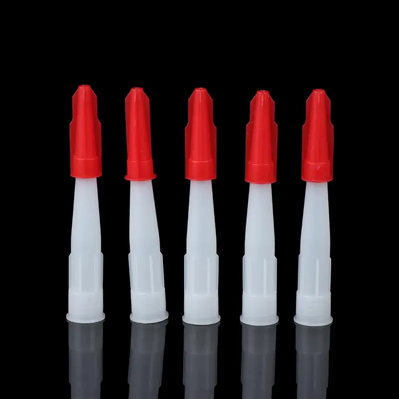 

12Set Duurzaam Breeuwen Nozzle Glas Lijm Tip Mond Verbetering Bouw Tool Sealant