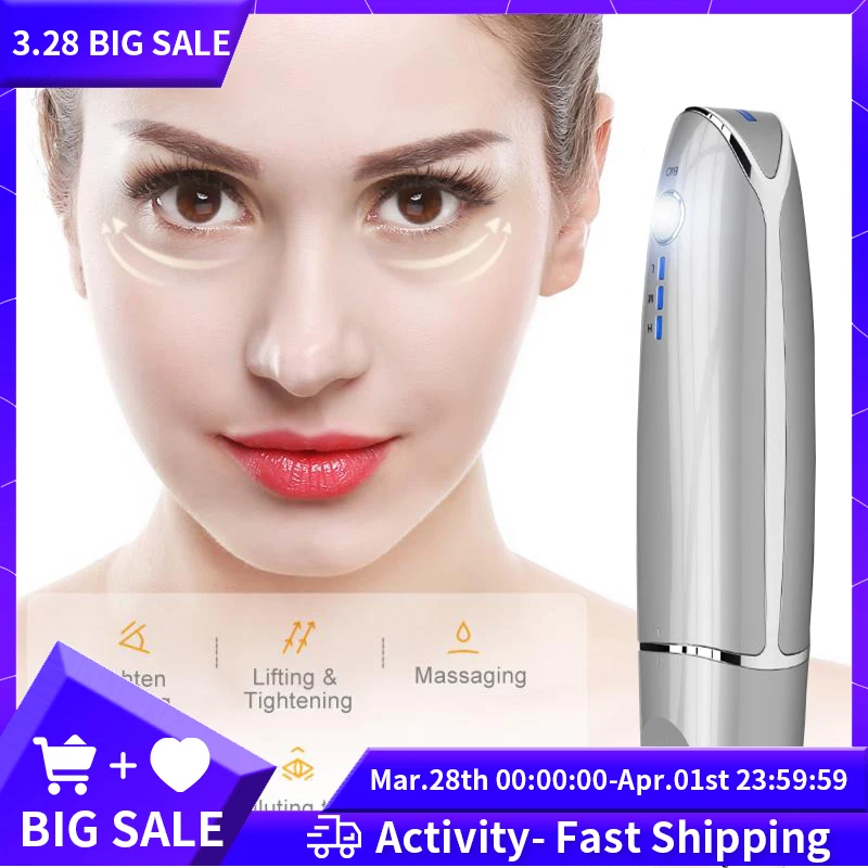 

eyes face lifting Beauty Instrument Device Remove Wrinkles Dark Circles Puffiness Relaxation EMS Eye Eye instrument access salon
