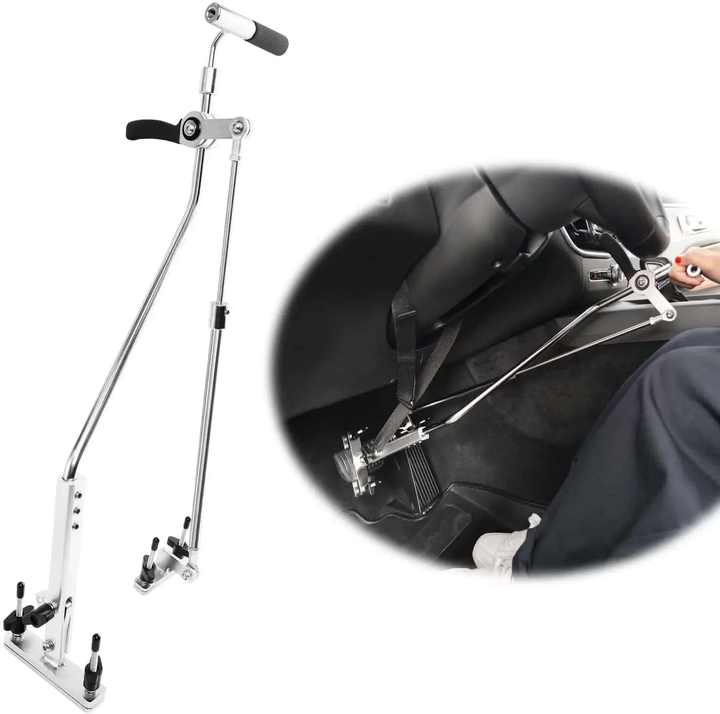 Ручное управление для водителей с ограниченными возможностями нажимайте и