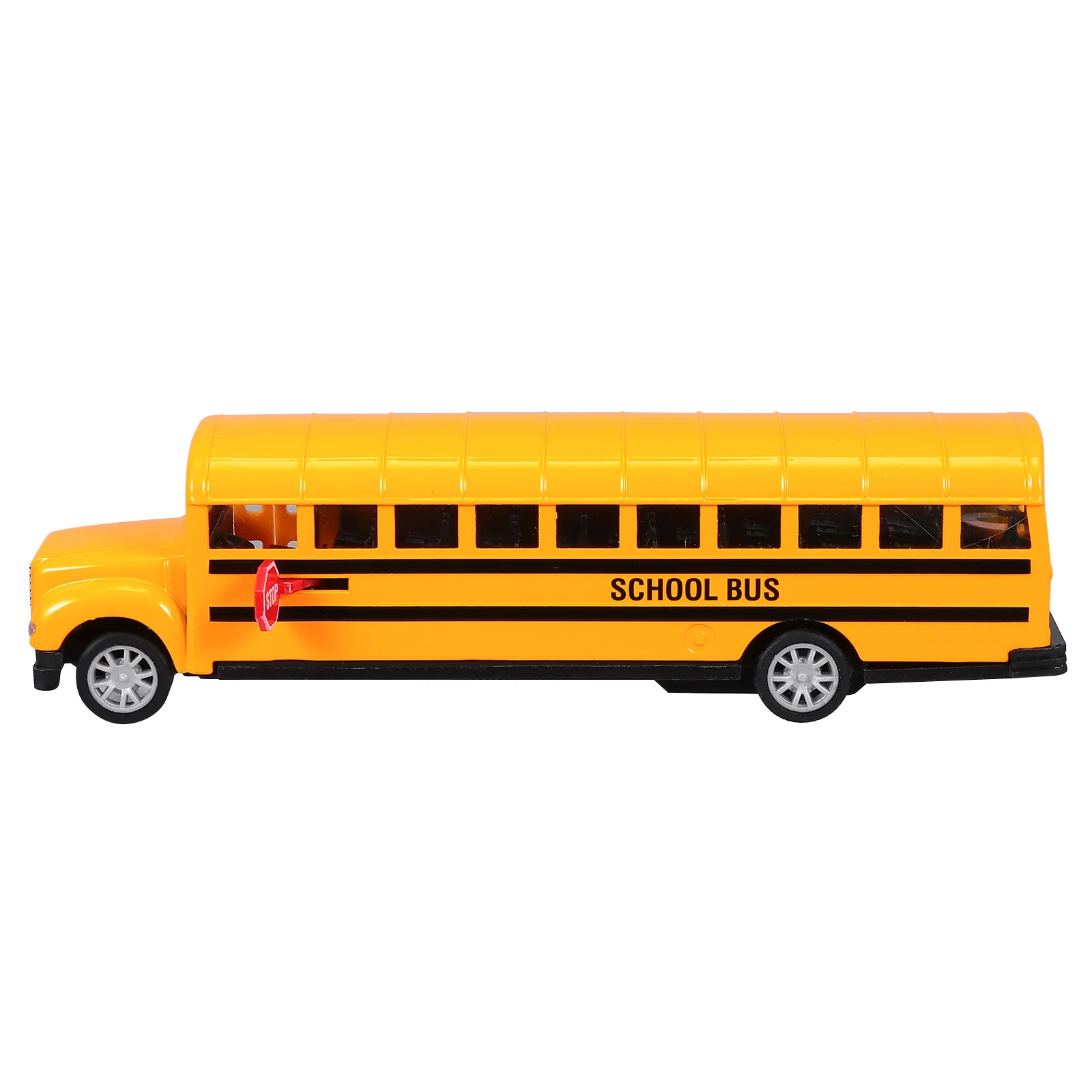 School Bus Model, Die Cast Back Vehicles Cars 8. 46In Educational Gift for Kids
