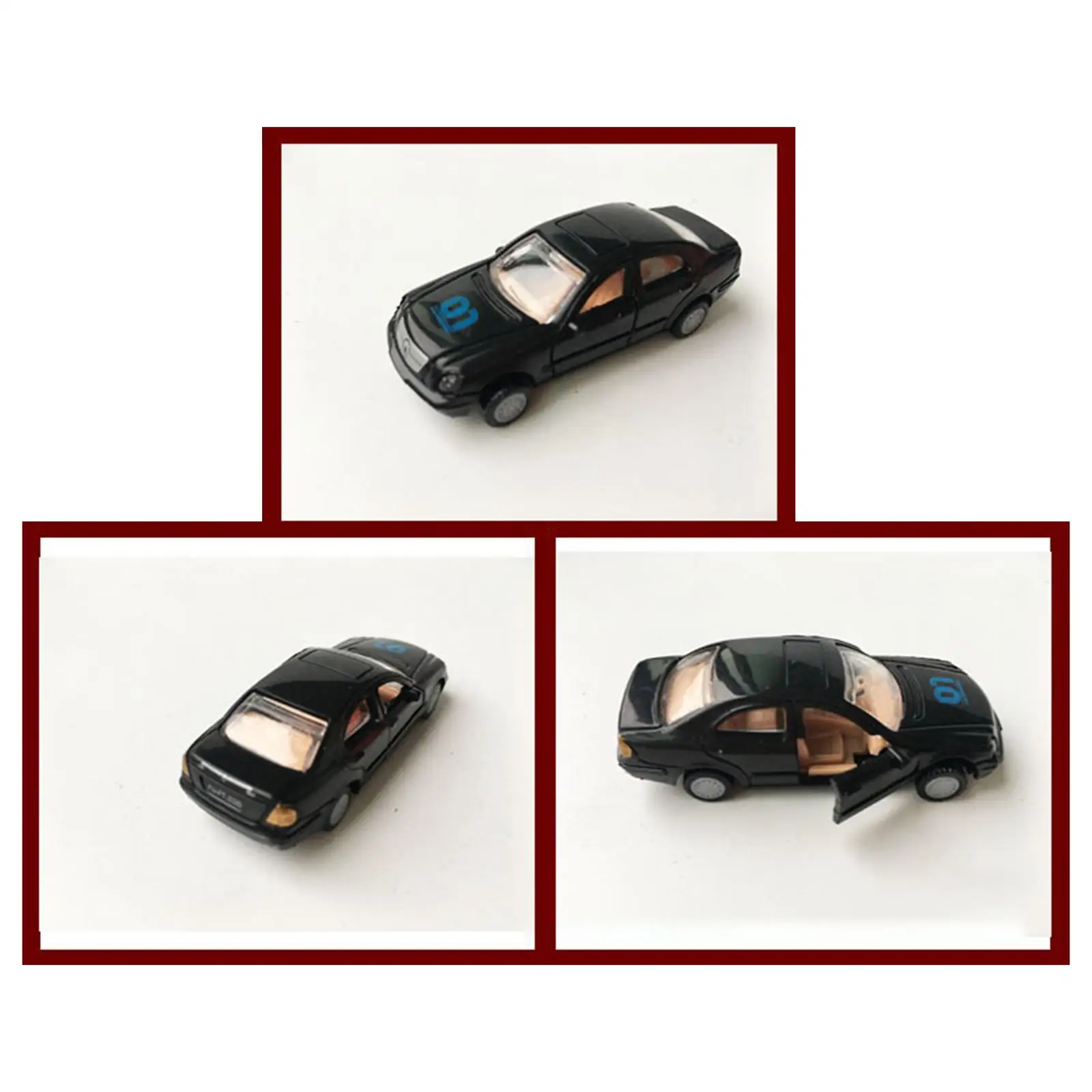 

16x сборный автомобиль, микро-пейзаж, детская игрушка-головоломка, коллекция моделей автомобилей