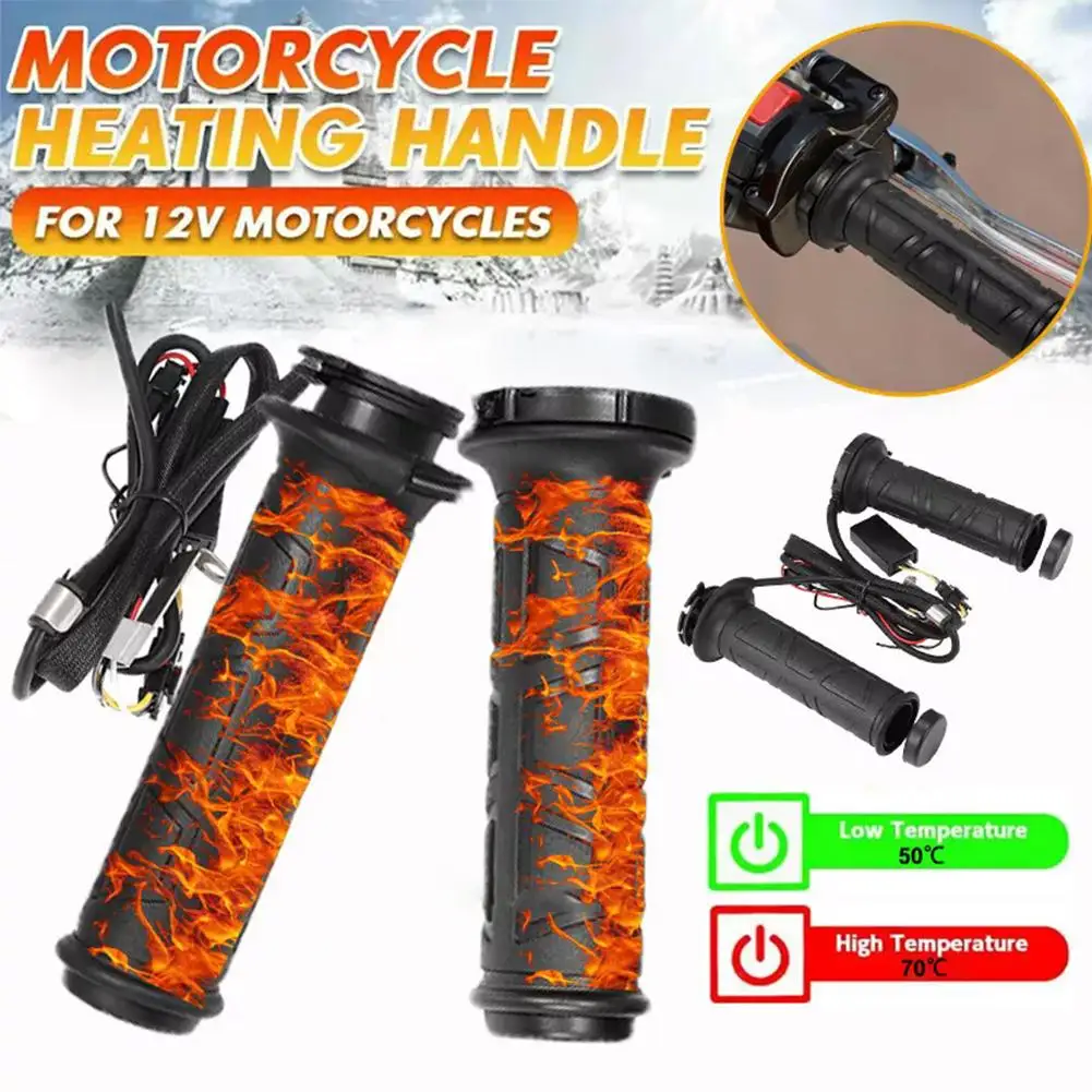 Зимний мотоциклетный чехол с подогревом большого пальца универсальная ручка