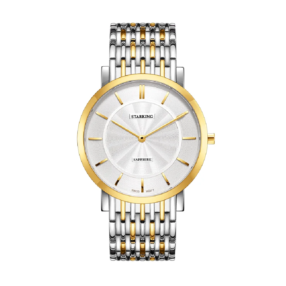 

Часы наручные Starking Мужские кварцевые, брендовые Роскошные винтажные минималистичные