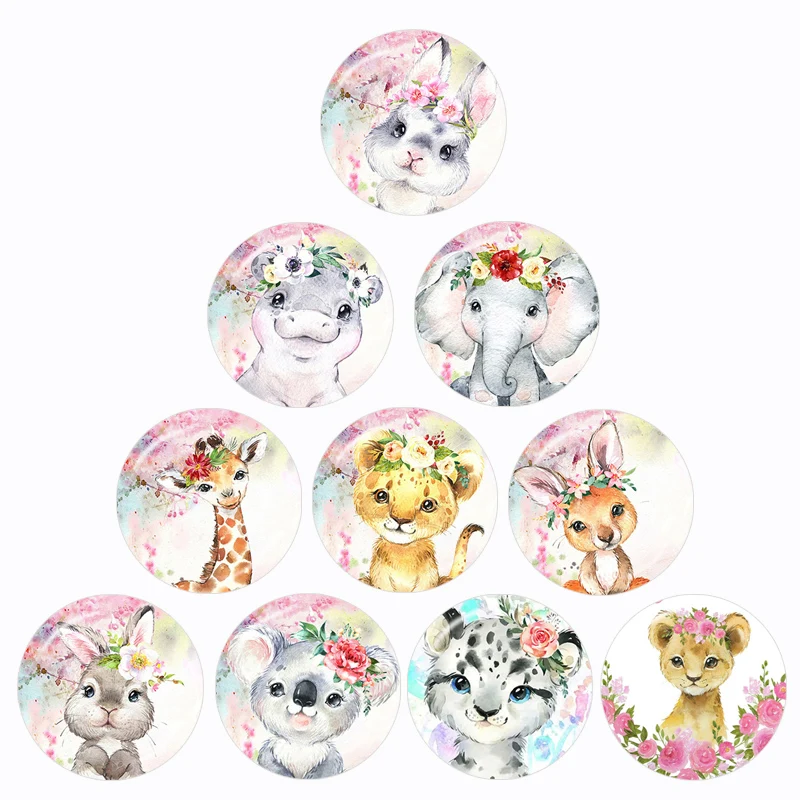 

10 шт., круглые стеклянные кабошоны для фото, 12 мм/16 мм/18 мм/20 мм/25 мм/30 мм