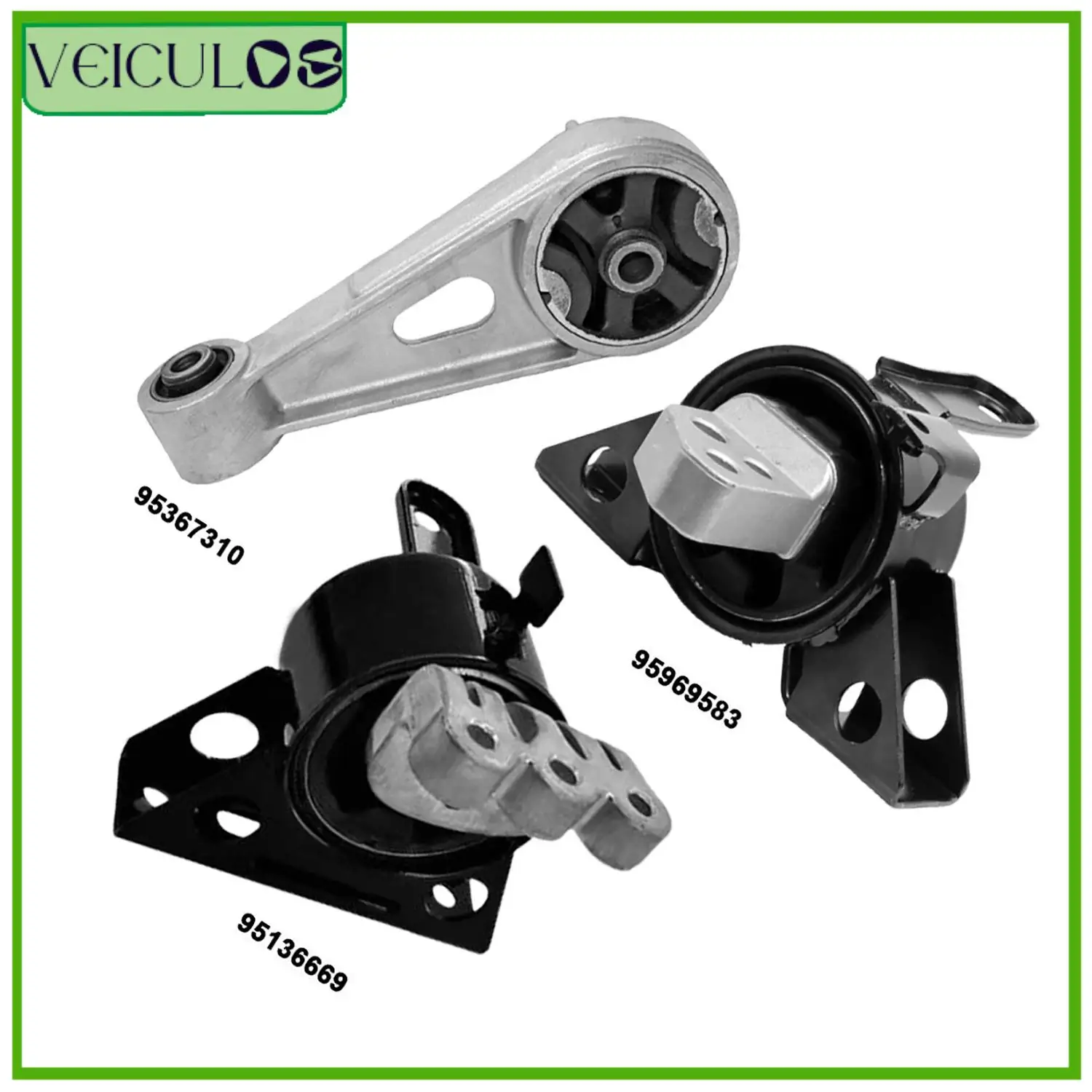 3 шт. комплект крепления для автоматического двигателя и трансмиссии 95969583 95367310