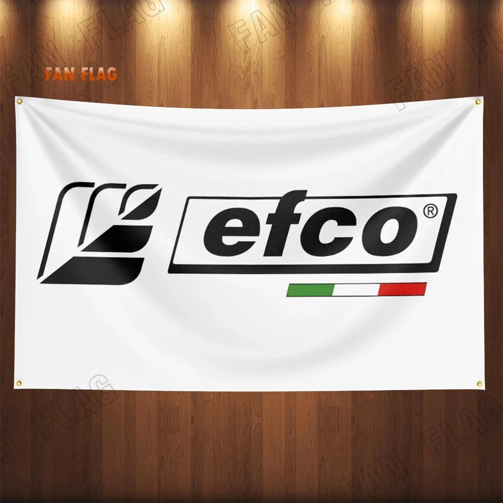 3x5 футов Efcos мощный логотип флаг полиэстер Печатный Электрический баннер для