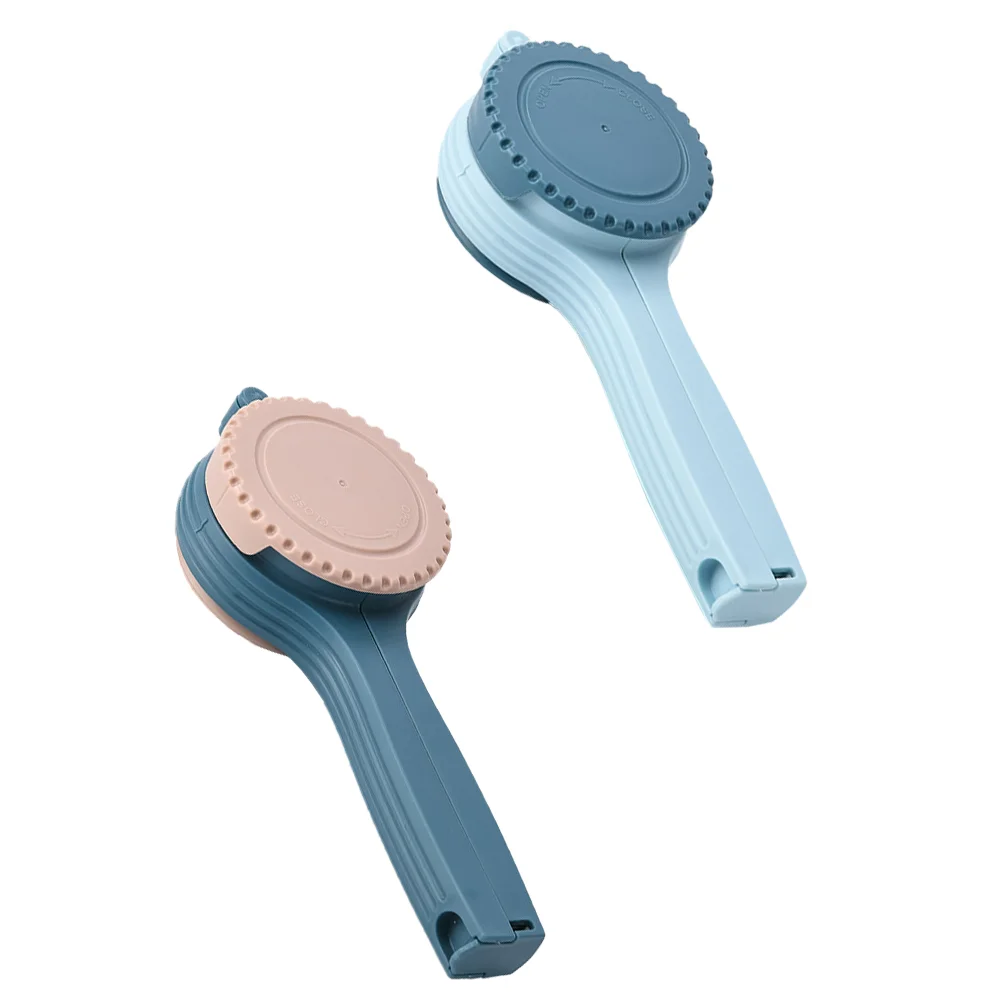 

2pcs Plastic Sealing Clips Food Sealing Clamps Food Bag Clamps for Home