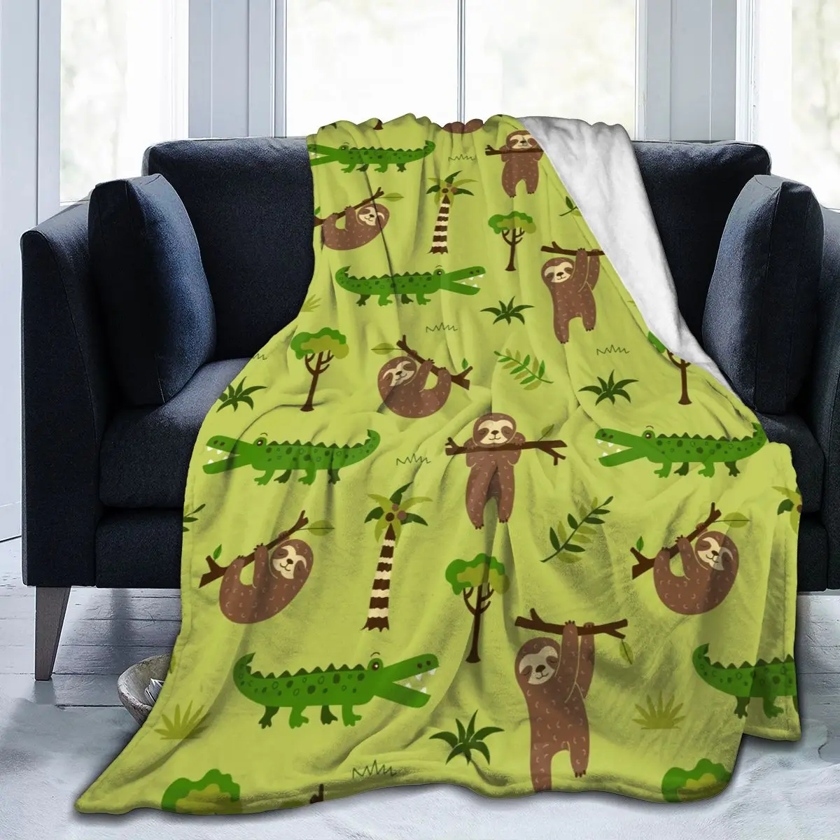 

Фланелевое Одеяло ленивые зеленые крокодилы светильник тяшные легкие тонкие механические стирки теплое мягкое одеяло диванная кровать дл...