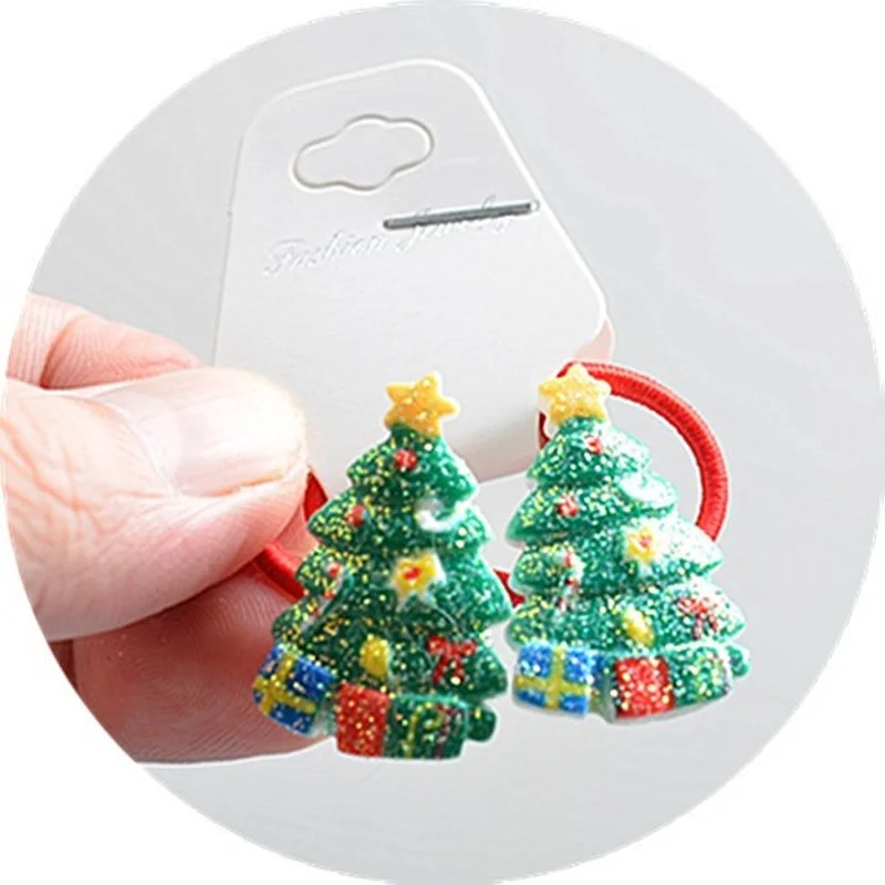 Рисунок 5 - Резинки для волос новогодние эластичные