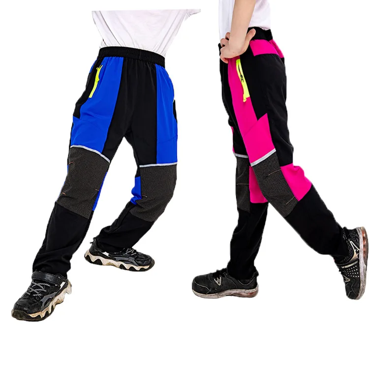 

Teen Kids Camping Climbing Hiking Pants Trekking Hiking Quick Dry Waterproof Breathable Pant Sport Trousers quick-drying