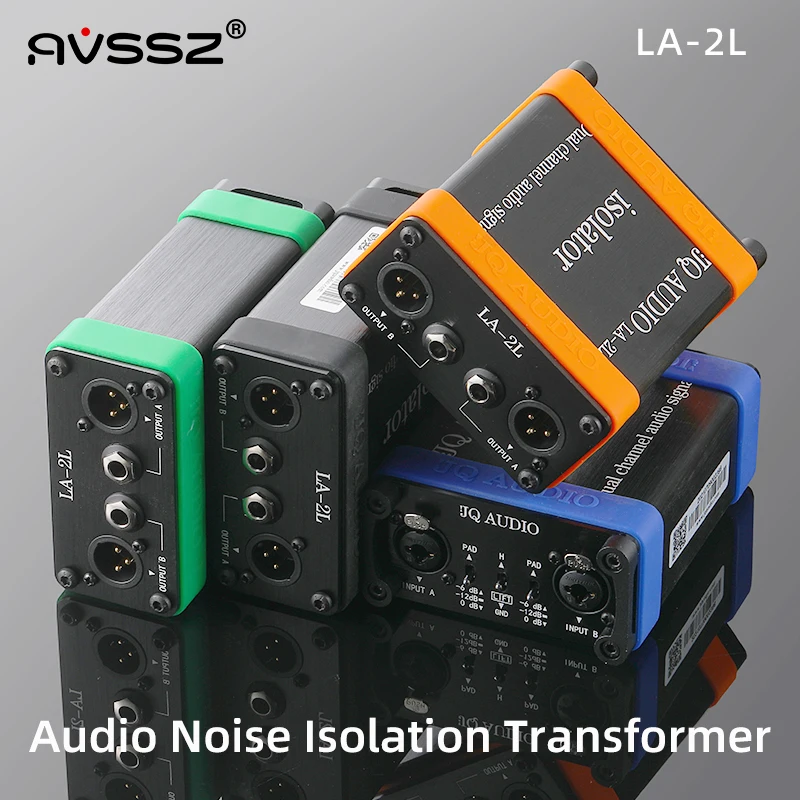 

1500v Multifunction Audio Signal Isolator Neutrik XLR 6.35 RCA Mixer Audio Current Acoustic Noise Filter Transformer Coupler