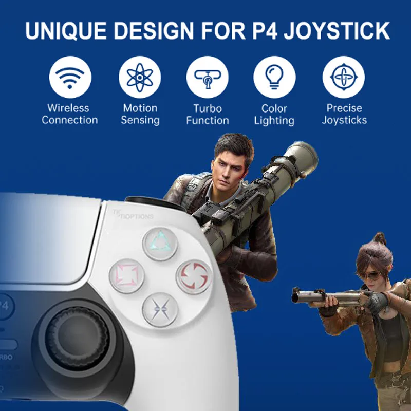 Беспроводной игровой контроллер для PS4 PS3 геймпад с двойной вибрацией джойстик USB