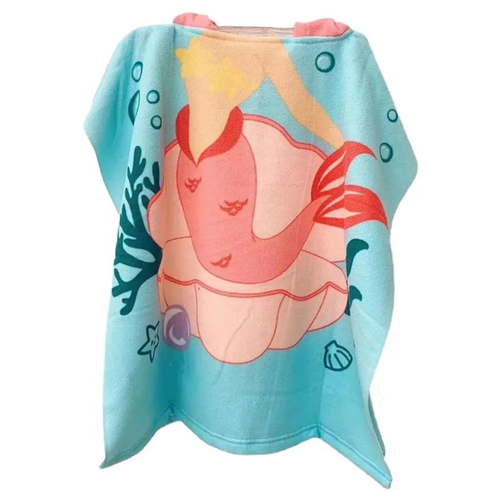 

Swimming Towel Bath Hood Kid Washcloth Functional Household Accessories Bating Supplies Washable Beach Towels Type 1