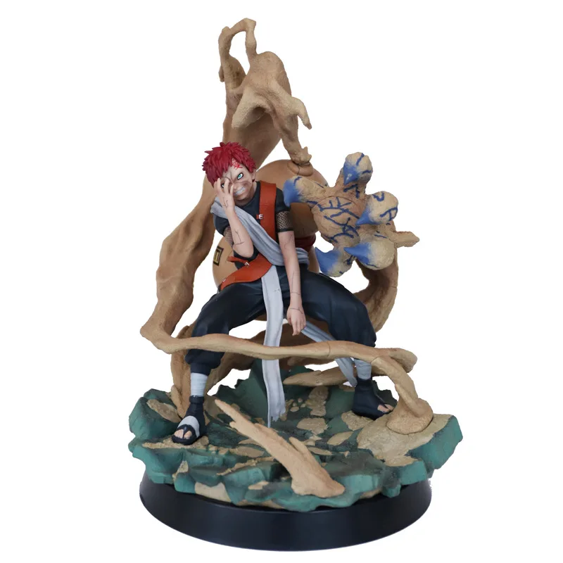 Аниме Naruto Shippuden Kazekage Gaara Hand of Sand Battle Ver. Экшн-фигурка из ПВХ GK, Коллекционная модель, игрушечная кукла