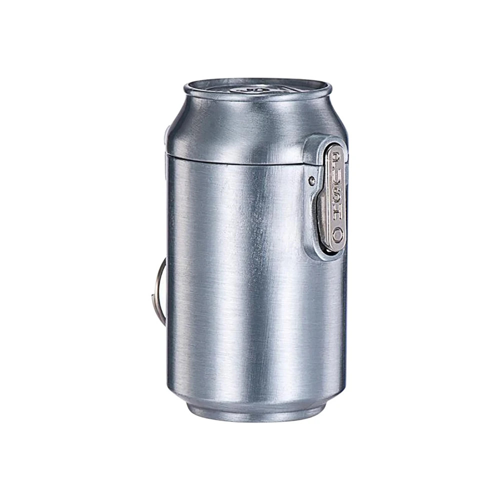 Пепельница в форме банка для напитков портативная металлическая пепельница с