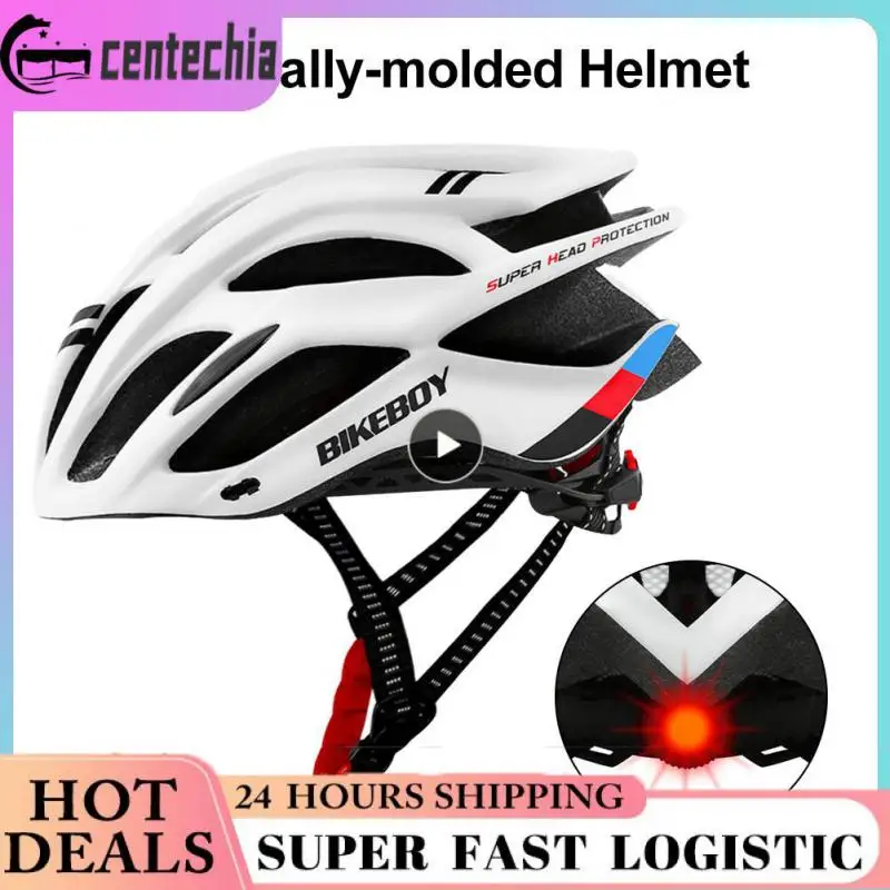 

Durable Bike Cap Comfortable Lightweight Bicycle Helmet Adjustable Lynon Chin Strap Withlight Cycling Cycling Equipment Gradient