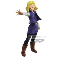 banpresto dragon ball match makers android 18action figure model childrens gift anime
