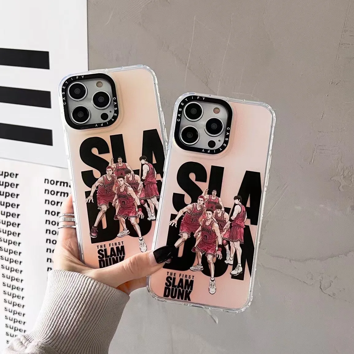

CASETIFY slam dunk Phone Cases For iPhone 14 13 12 11 Pro Max Back Cover