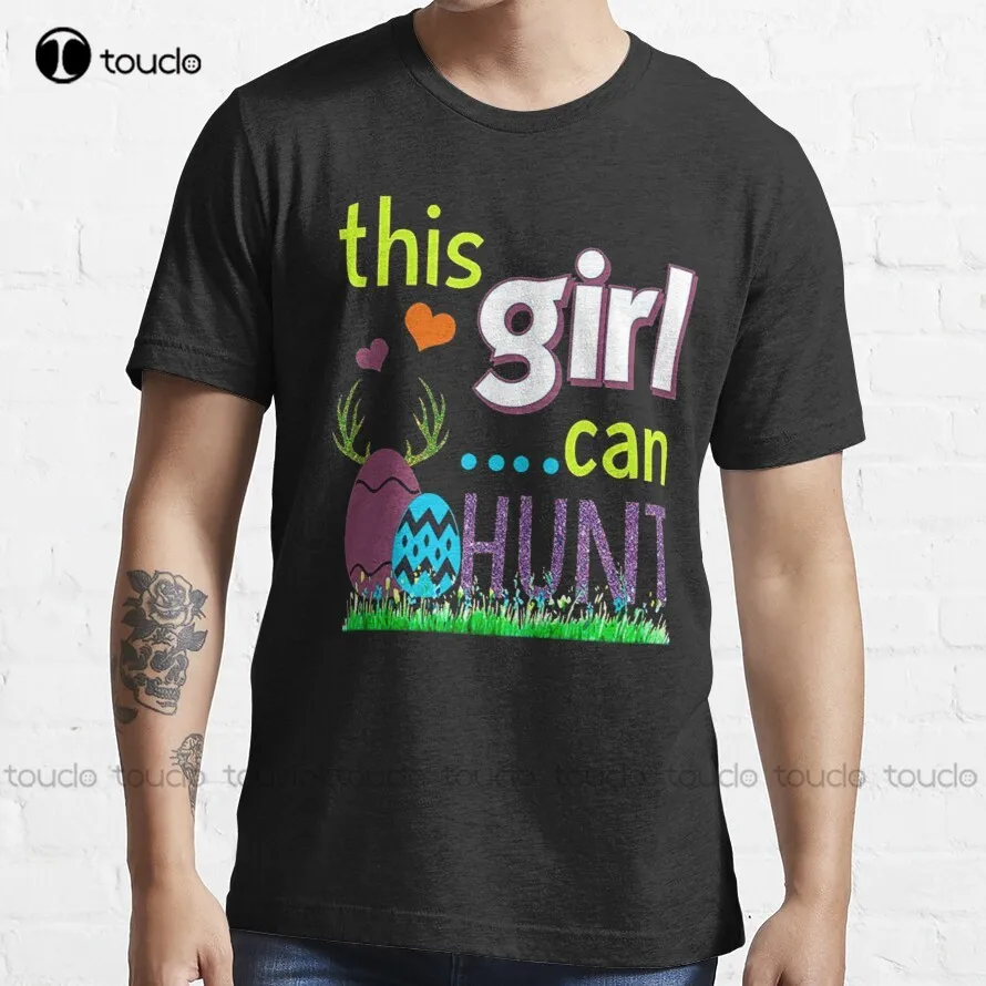 

This Girl Can Hunt T-Shirt Womens Fishing Shirt Custom Aldult Teen Unisex Digital Printing Tee Shirt Fashion Funny New Xs-5Xl