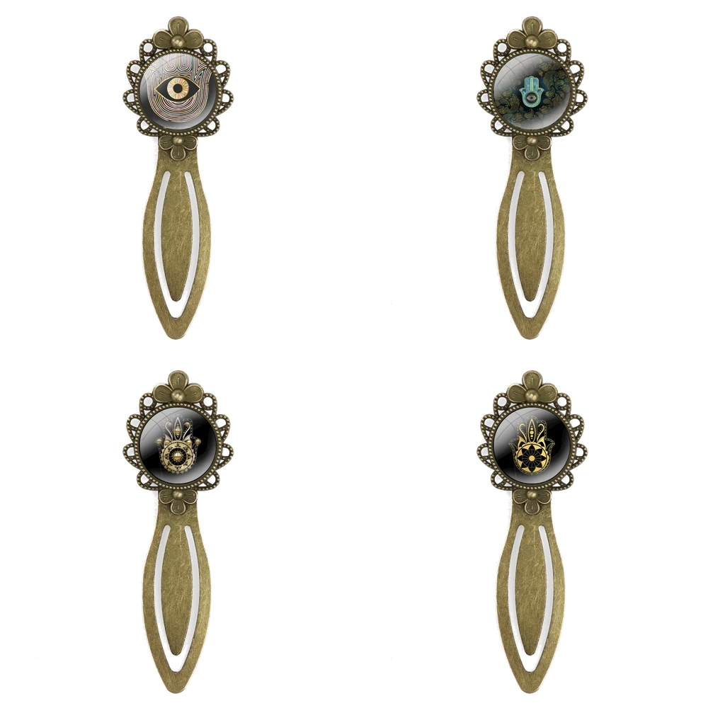 

Fashion Cartoon Design Creative Creative Metal Bookmarks Gift For Friends Stationery School Office Supply Hand Of Fatima