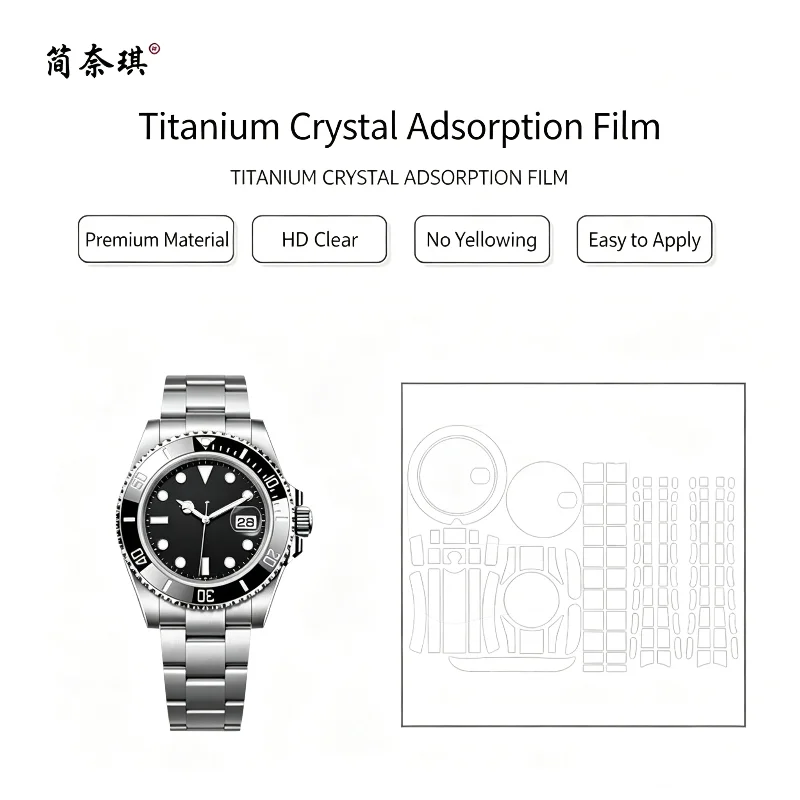 Фото В наличии: Защитная пленка Jiannaiqi для часов ROLEX 126619 Submariner из белого золота, антицарапинная, антиокислительная, легко наносится, без остатка следов. №1