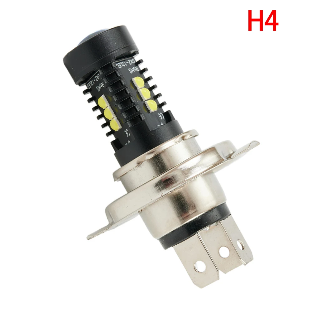 

Durable New Practical Useful Car Lights Bulb COB Conversion DC 12V-24V H4 Pure White Replacement 1pc Headlight