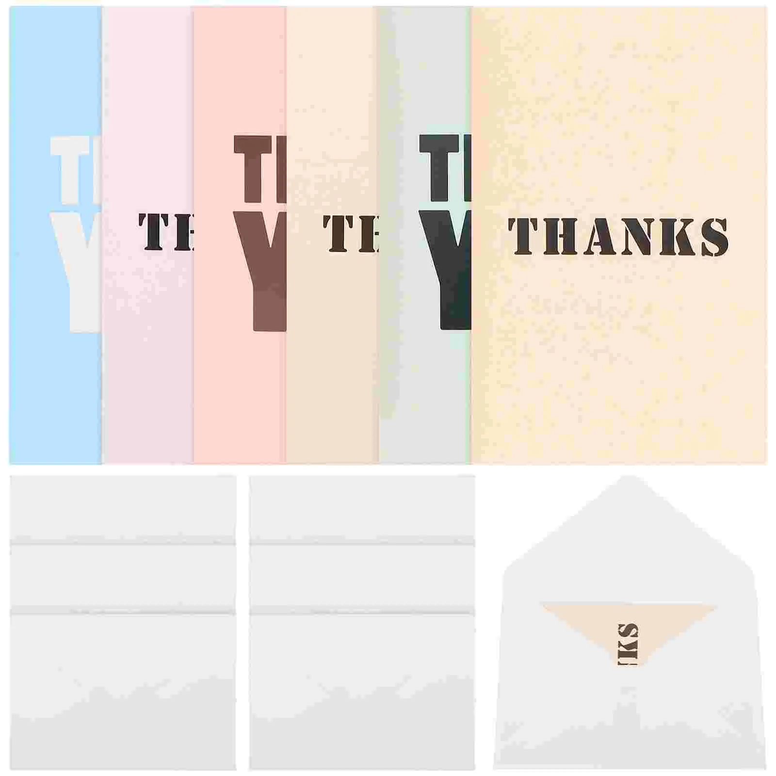 

12 Sets Envelops Festival Envelopes Stickers Wedding Wedding Cards With Envelopes for Festival Invitation