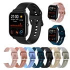 Ремешок для часов Huami Amazfit GTS22eGTS 2, силиконовый спортивный браслет для смарт-часов Xiaomi Amazfit GTR 2e