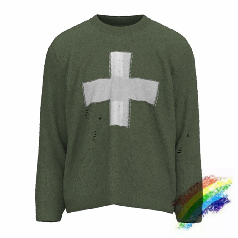 

Мужской/женский трикотажный свитер с рукавами