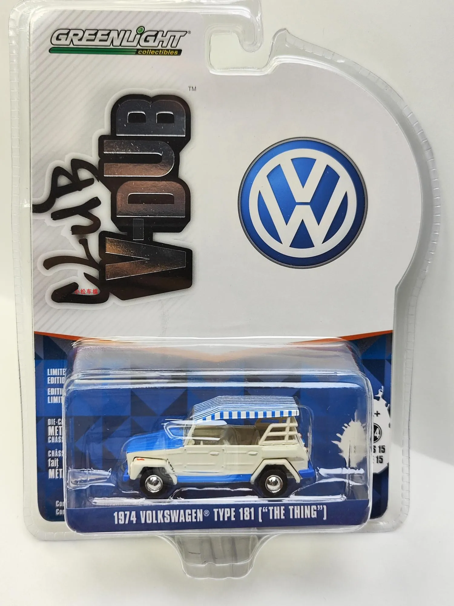 

1:64 Vee-D series 15-1974 Volkswagen Thing (тип 181) Acapulco Thing коллекция моделей автомобилей