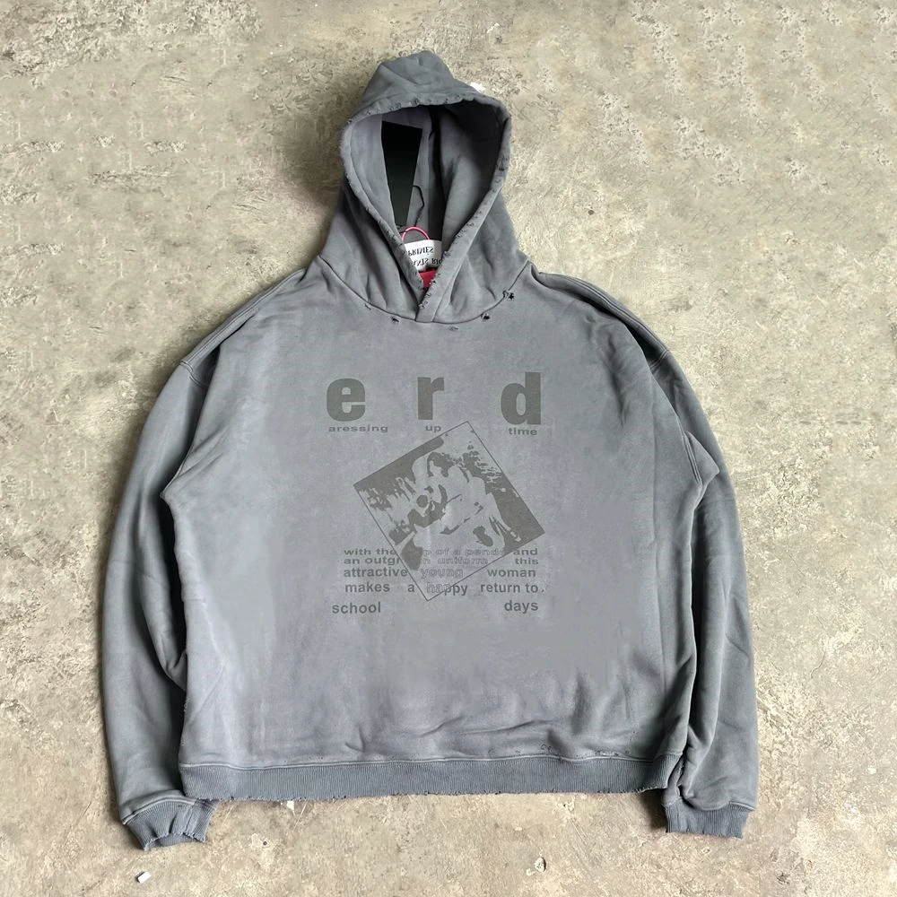 Свитшот Yao888 с капюшоном цвет в ассортименте