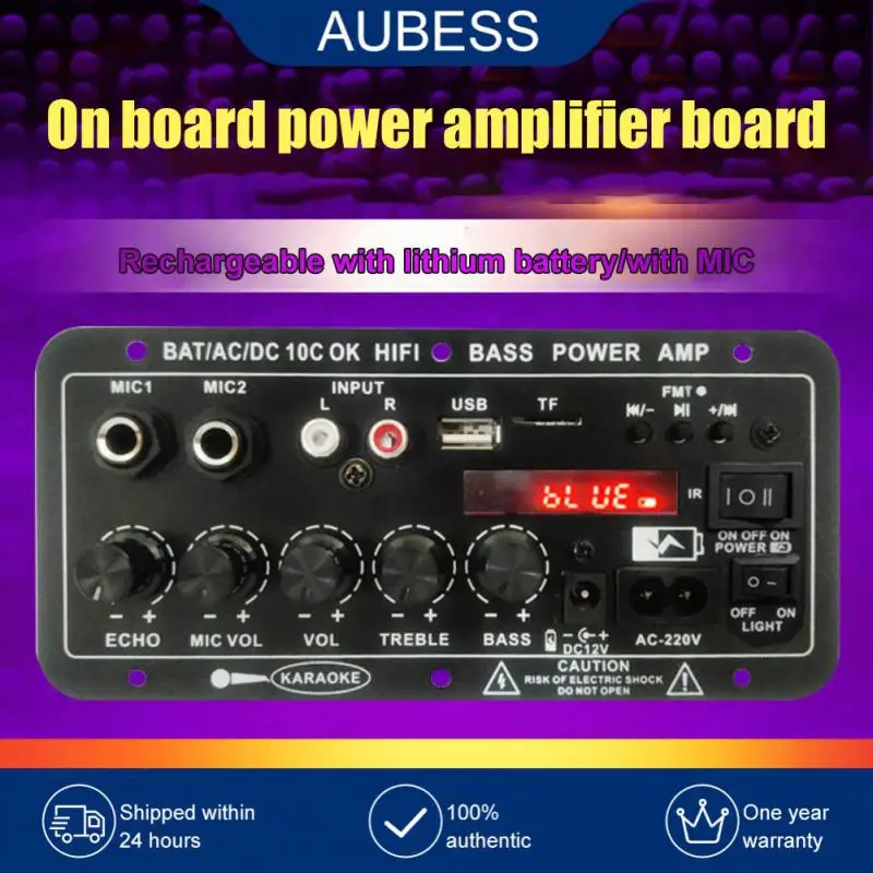 

Remote Control Board Subwoofer 5.0 Stereo Amplifier Lithium Battery Interface Mono Ac 220v 12v 24v Digital