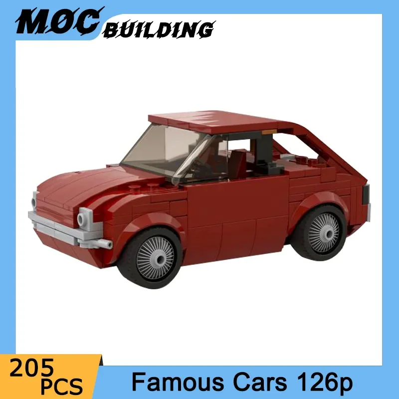 

DIY City Polish Famous Cars Classic Vehicle Building Blocks DIY Assembled Bricks Collection Gift Display Souvenir For Kids Toys