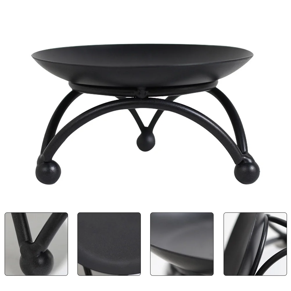 

Tray Candlestick Decor Candlestick Holder Iron Candlestick Household Candlestick for Party Gift Home Wedding