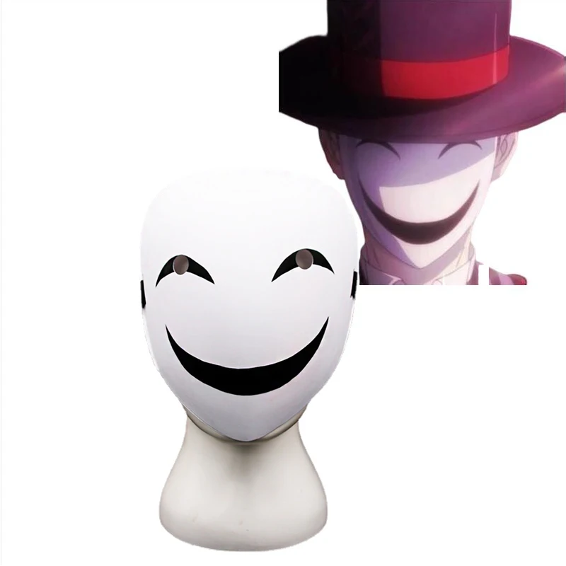 Аниме Черная пуля Маска Косплей Kagetane Hiruko унисекс Burakku бурето улыбка на все лицо маски для Хэллоуина подарок реквизит