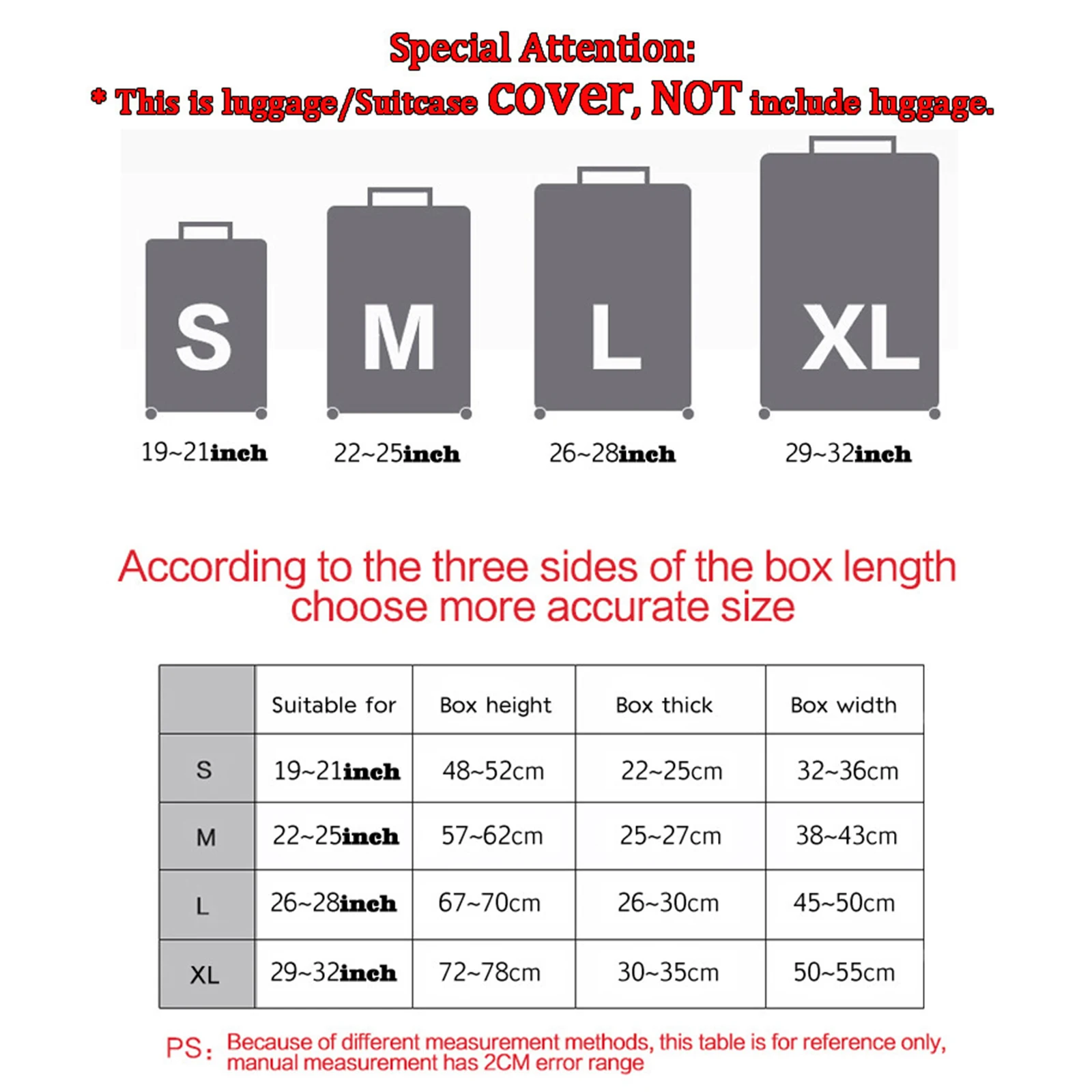 Elastic Luggage Cover Anti Scratch Print Dustproof Suitcase Protector Suitcase Protective Cover for Vacation Men Women Girls images - 6