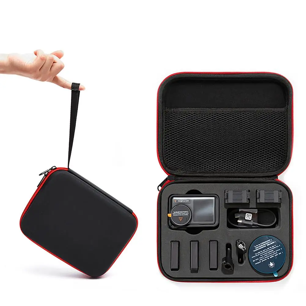 

1 шт. чехол для переноски, сумка для хранения, органайзер, портативный защитный бокс, совместимый с экшн-камерой Dji Action 3, оптовая продажа