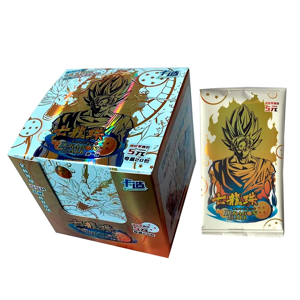 

Dragon Ball Z Anime Figures Flash Cards Son Goku Super Saiyan Vegeta LR Collection Cards Toys Gifts For Children
