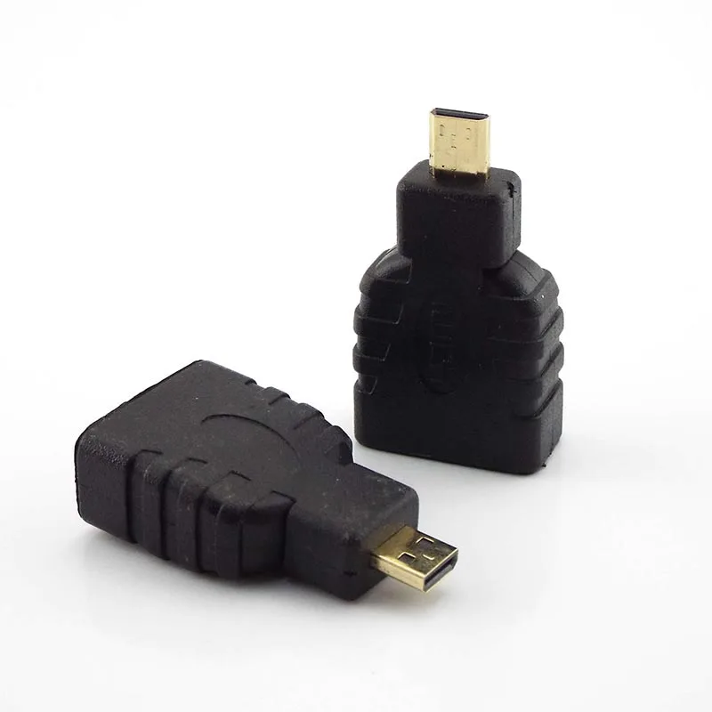 1/2/5Pcs Micro HDMI-compatible Male to Female Adapter Type D to A HD Connector Converter Adapter for Xbox 360 for PS3 HDTV L19 images - 6